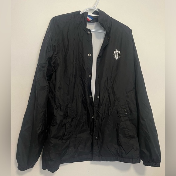Huf X Thrasher Coaches Jacket Black - Picture 3 of 9
